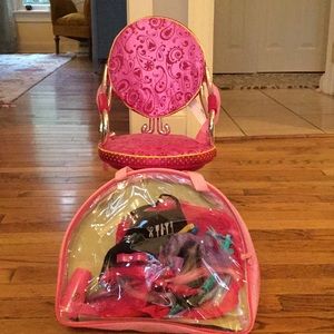 American girl doll hair set!